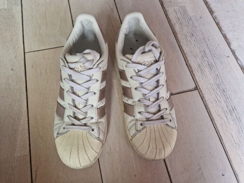 Маратонки ADIDAS SUPERSTAR естествена кожа