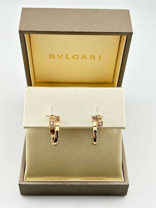 Серьги Bvlgari Serpenti