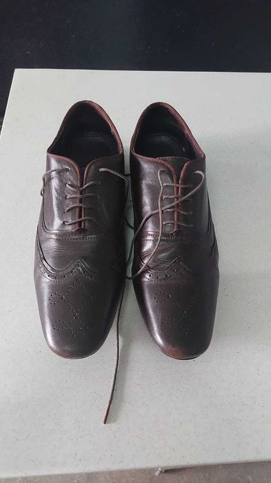 pantofi maro Zara mar 44