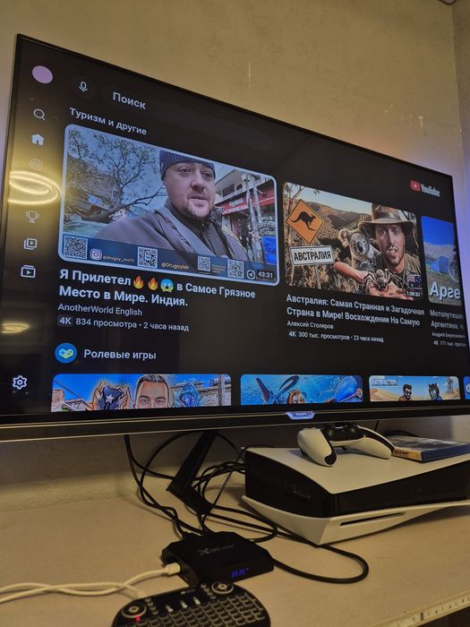 Sony ps5 + 4к телевизор