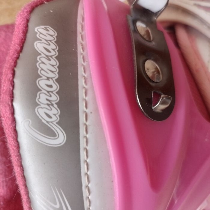 Ролики для девочек! Caroman! В хорошем состоянии!