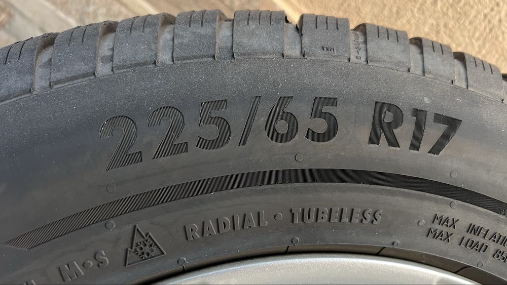 Джанти + Зимни гуми MAZDA CX-5 17/225/65 DOT: 1824 - ПЕРФЕКТНИ !!!