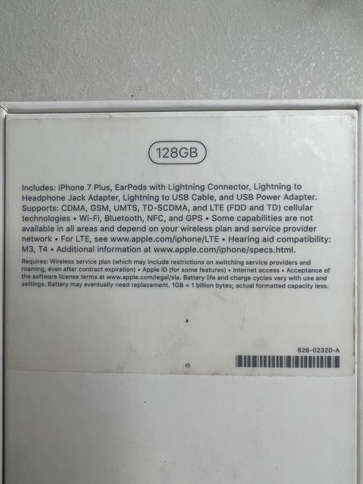 iPhone 7 plus/7+ 128gb Rose Gold