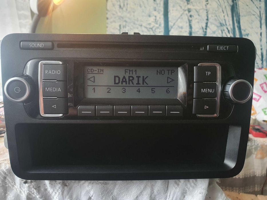 ЛОТ VW Golf 6 радио с известен код