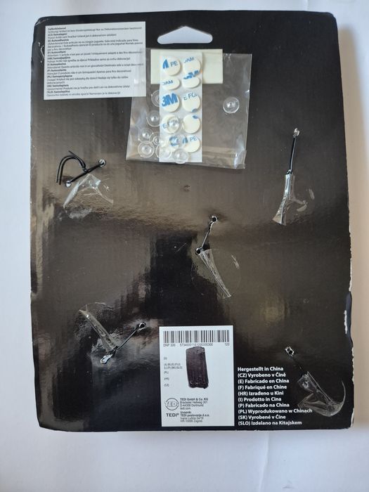 Fluturi decorativi care se lipesc, rezistenti din plastic