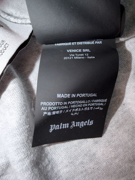 Tricou Palm Angels Vertical Racing Star Logo Marimea S