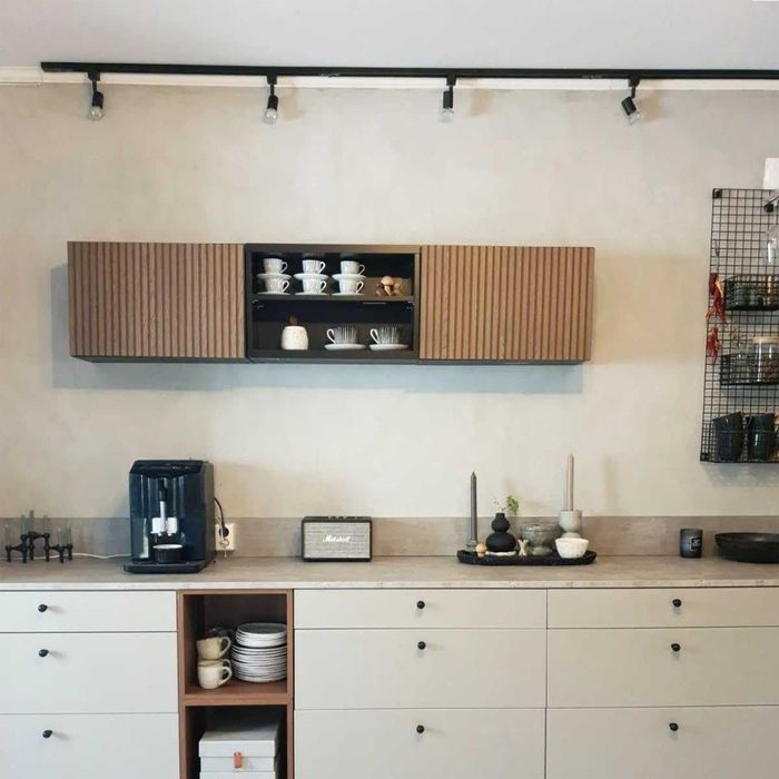 Qazqa - Модерна релсова светлина система за 5 крушки, 1-фазен спот