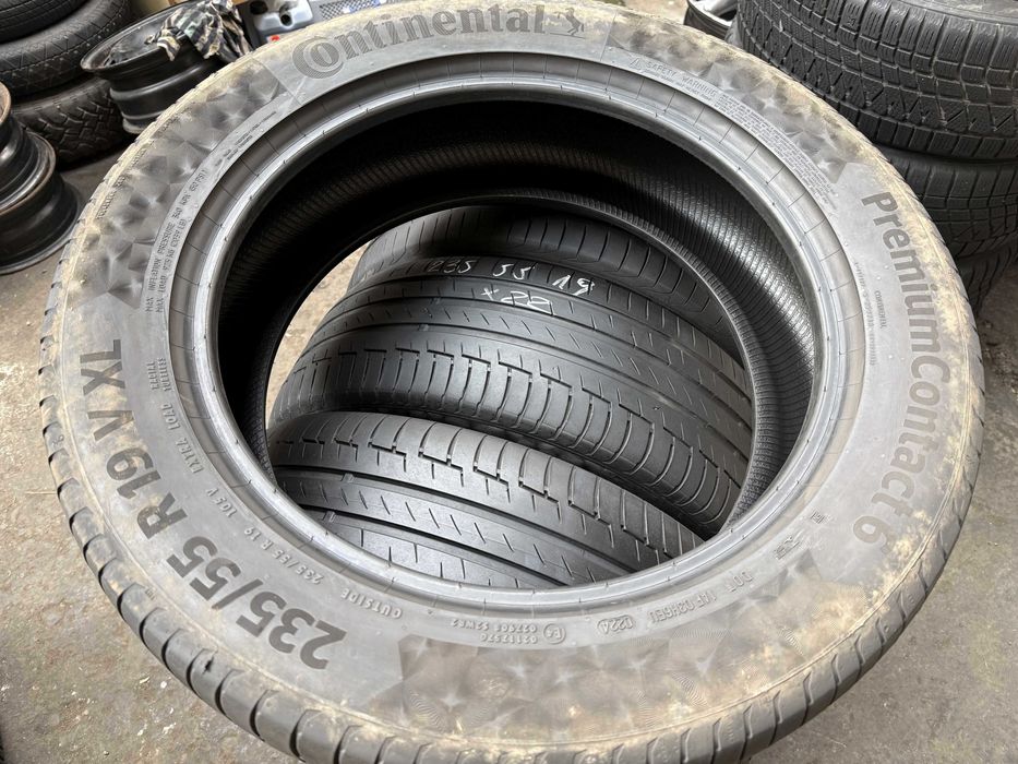 4x Anvelope Vara 235/55 r19 - Continental PremiumContact 6 XL