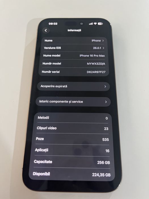 iPhone 16 Pro Max Gold