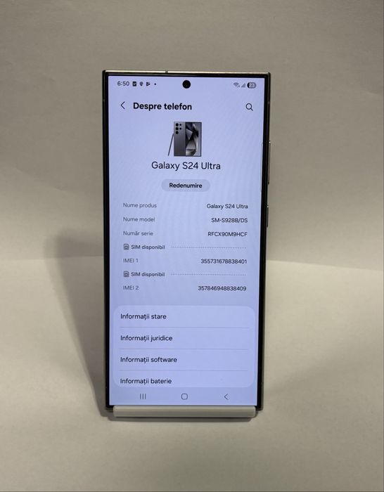 Samsung S24 ULTRA • 256 GB • 12 GB RAM • Garantie