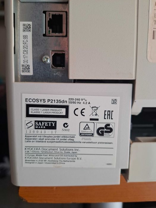 Принтер Kyocera ECOSYS P2135dn
