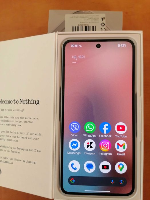 Нов смартфон Nothing (3a)pro