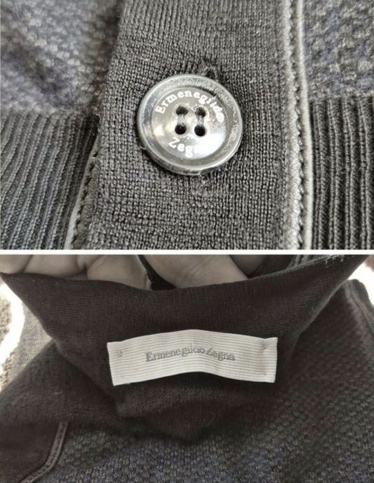 Pulover Cardigan gros lux, Ermenegildo Zegna, Barbati - S M / 48