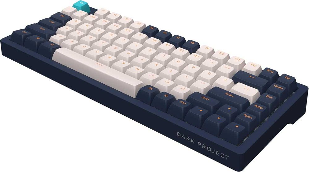 Механична клавиатура Dark Project KD83A Navy Blue - G3MS Sapphire