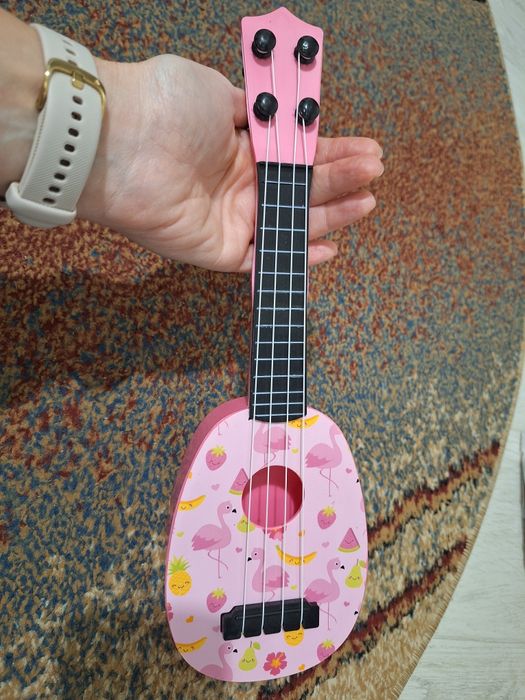 Ukulele / mandolina cu 4 corzi pentru copii