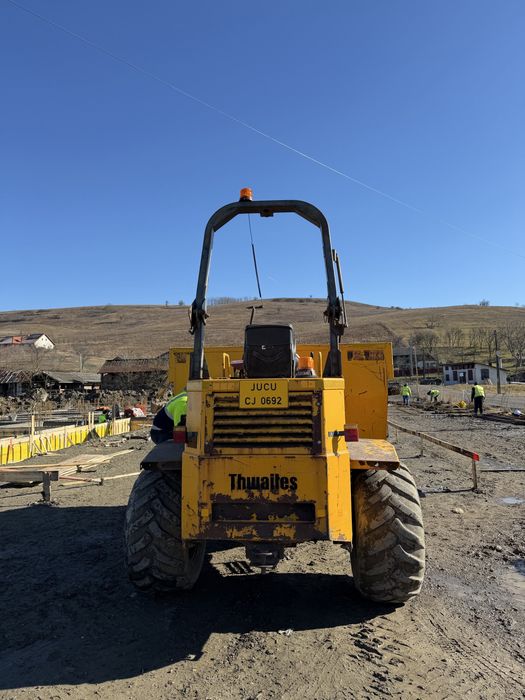 Închiriez Dumper Thwaites 9T – Factură | Cu sau fără operator | Cluj