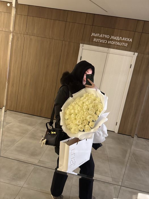 Букет 51 шт белые