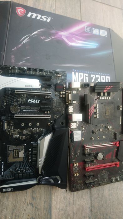 Lot placi de baza msi defecte msi mpg z390 gaming pro carbon si z370 gaming plus