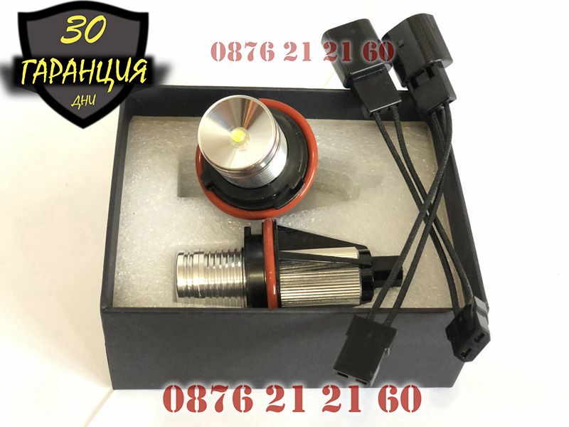 LED Крушки Angel Eyes BMW E39 E60 X3 X5 ЛЕД БМВ Е39 Е60 Ангелски Очи