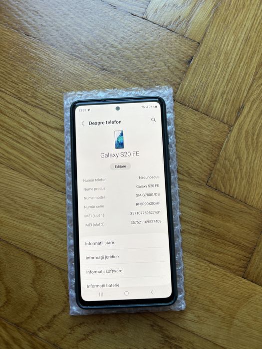 Samsung Galaxy S20 FE de 128 Gb Dual 5G Black