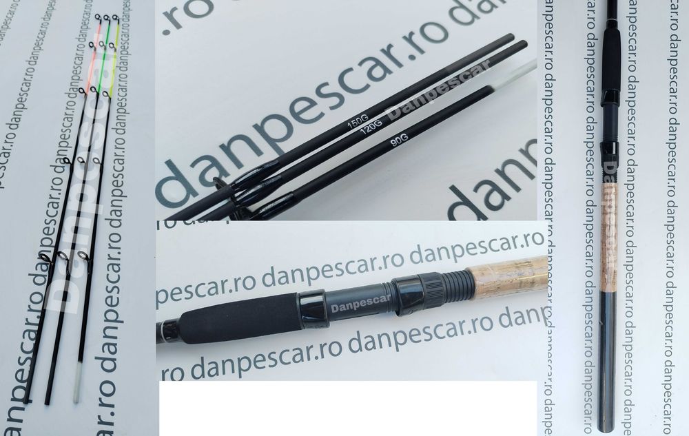 Lanseta fibra de carbon ROBIN HAN X SENSE Feeder 3,90 metri A:150gr