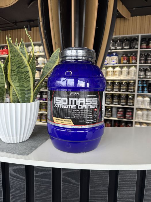 Ultimate Nutrition Iso Mass Xtreme Gainer 4.52 kg 29 servings. Гейнер.