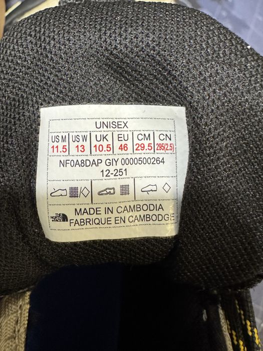 Кроссовки the north face