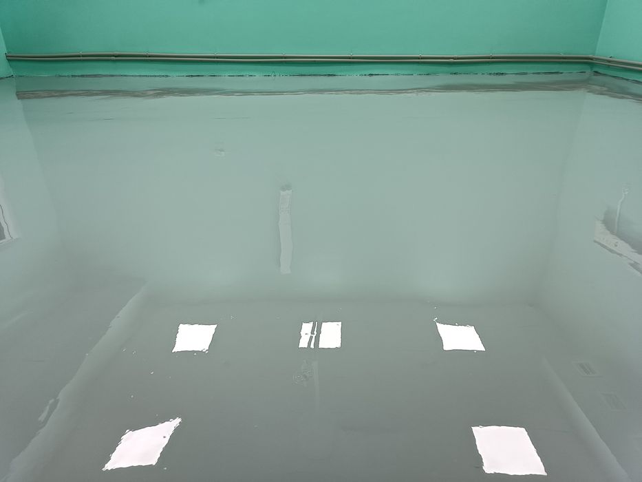 Полимерный пол краска для бетон