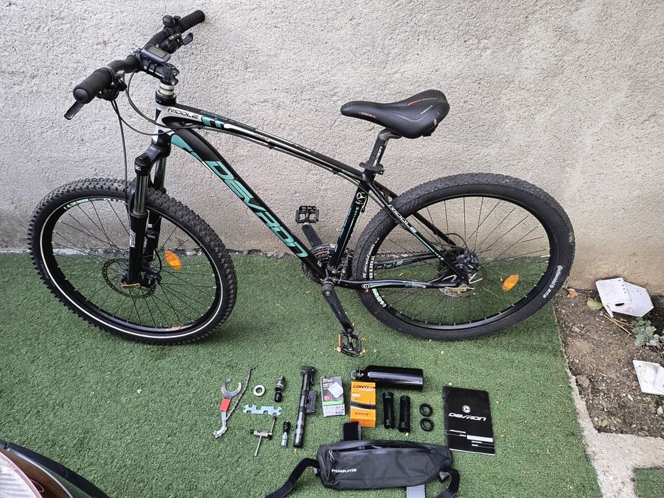 Bicicleta Devron Ridle cu accesorii