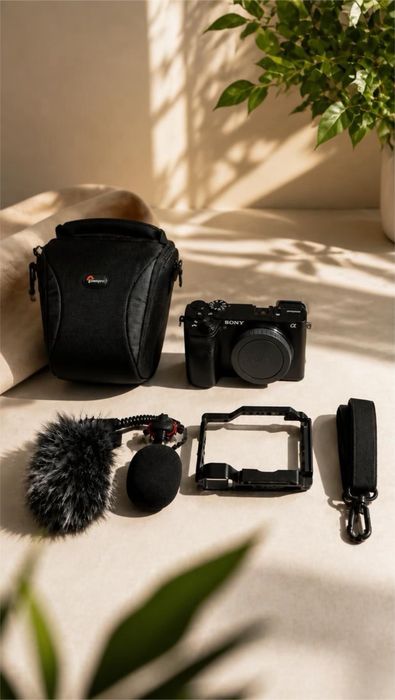 Фотоаппарат Sony A6500 + аксессуары