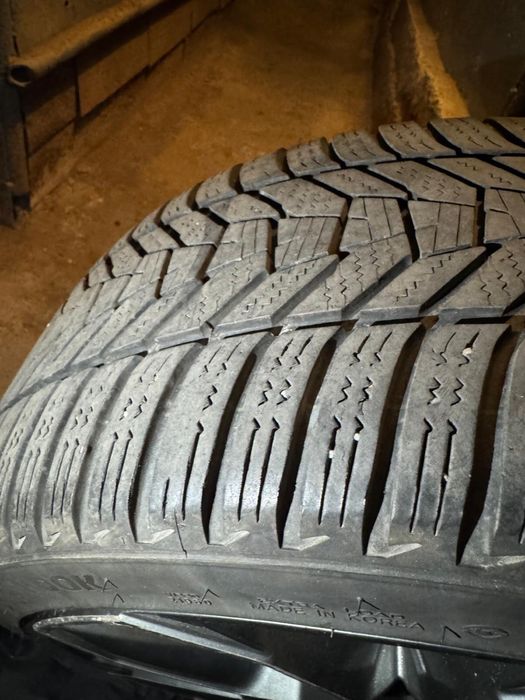 Jante Skoda RS 5x112 pe 18 Anvelope iarna hankook 225/40/18 DOT 2222