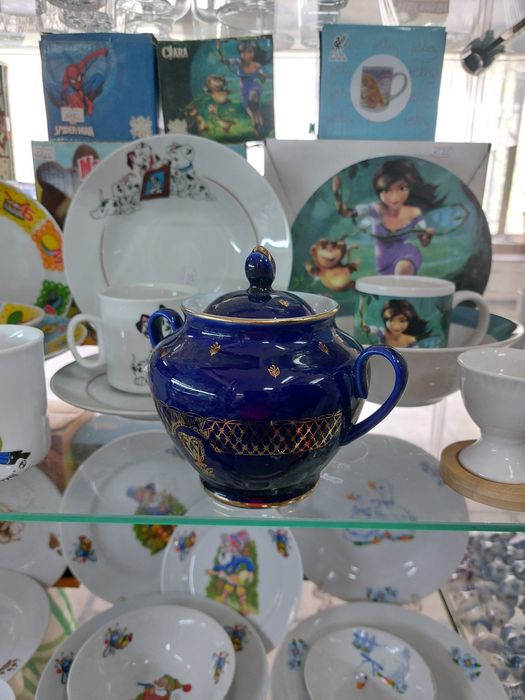 Сахарница ЛФЗ Императорского фарфора