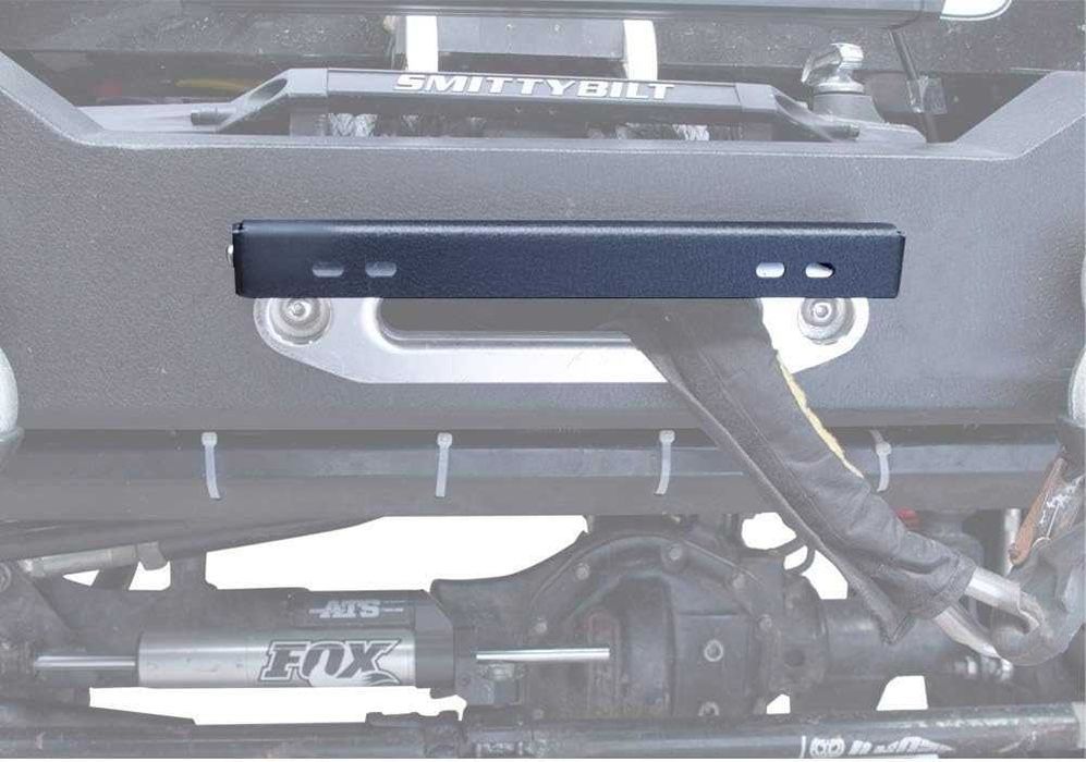 Suport prindere numar de inmatriculare  pe fanta de aluminiu