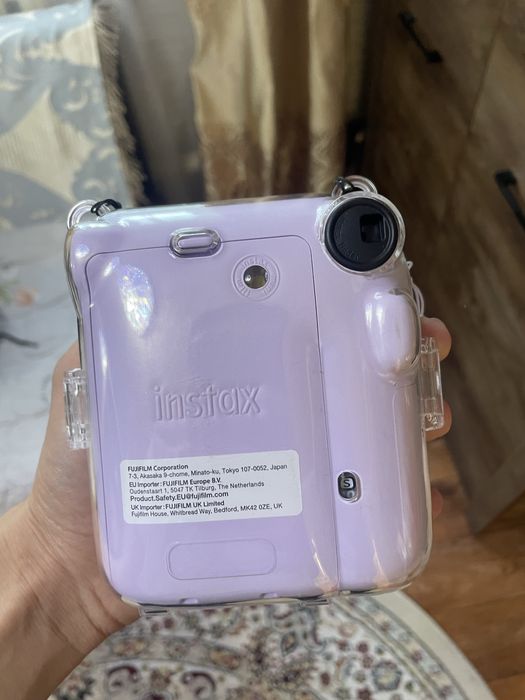 Instax 12 mini фиолетовый