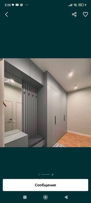 Шкаф прихошкалани заказ буйича тайорлаб бирамиз