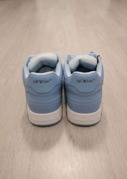 Off white out of office baby blue