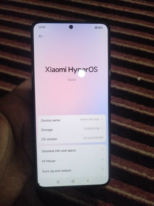 Redmi K50 Ultra 12/512gb China version Срочно