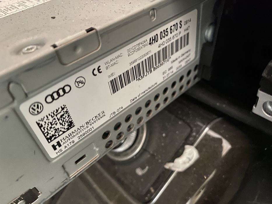 мултимедия ауди а8 д4 a8 d4