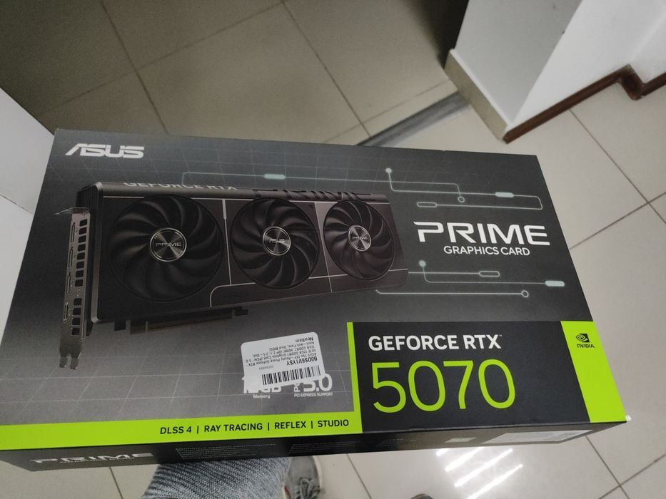 Видеокарта Nvidia RTX 5070 Asus Prime