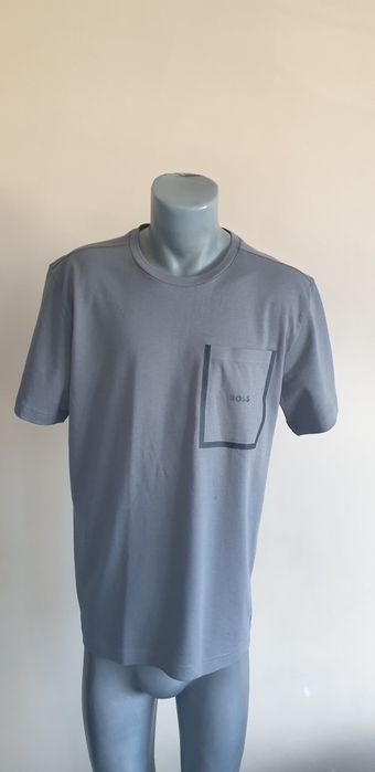 Hugo Boss Luxury Cotton Mens Size L НОВО! ОРИГИНАЛ! Мъжка Тениска