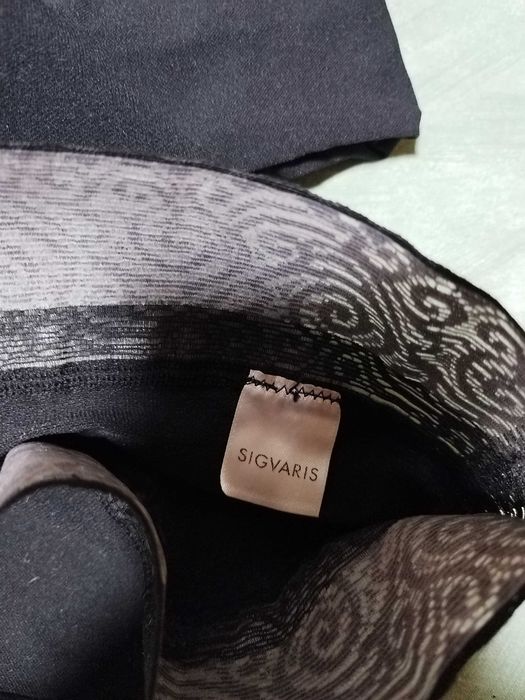 Ciorapi compresivi cu varf inchis, negrii, Clasa: CCL2. Sigaris. Swiss