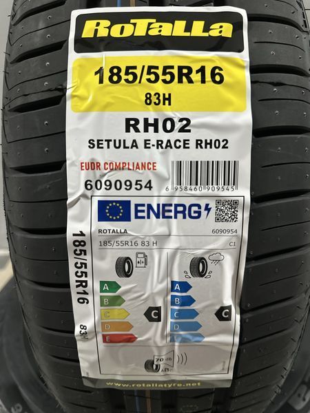 Нови летни гуми ROTALLA SETULA RH02 185/55R16 83H НОВ DOT 1855516