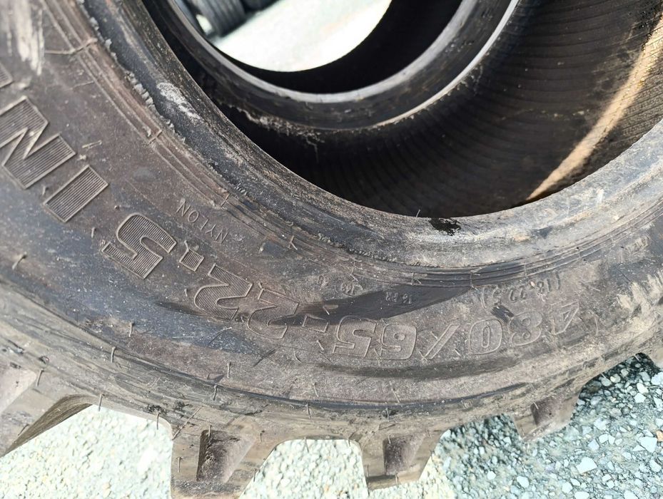 Anvelope Second Hand 480/65r22.5 18r22.5 Mitas Industriale pt Manitou