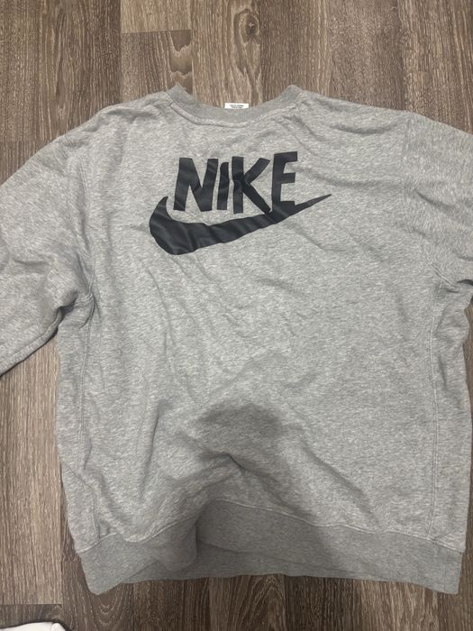 Сива блуза на nike