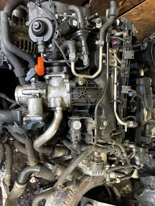 motor 2l euro 5 170 cp cod CBBB turbina injectoare caseta directie skoda 2012