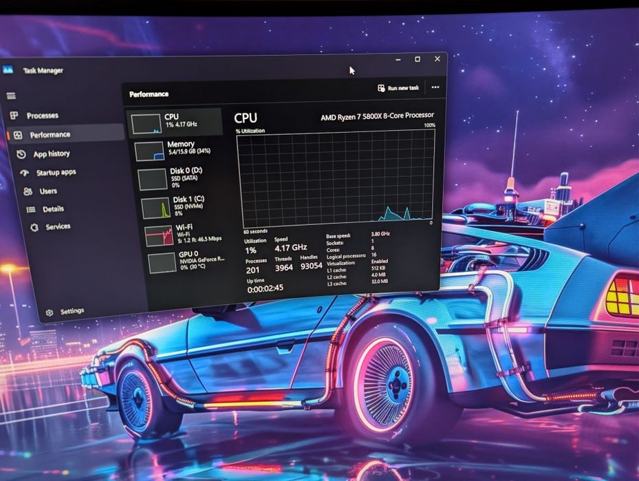 Мощен Геймърски Компютър / Ryzen 7 5800X / RTX 3060 Ti iChill / 16GB RAM