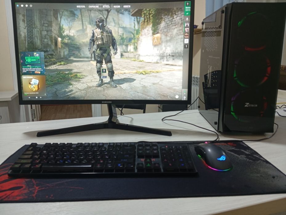 Игровой компьютер 
Ддр4
H
