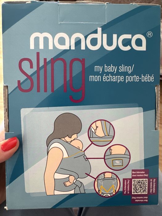 Marsupiu Manduca wrap din bumbac organic nou