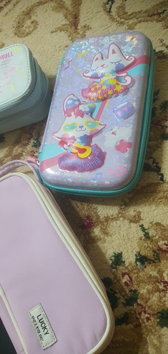 Пенал школьный детский для девочки