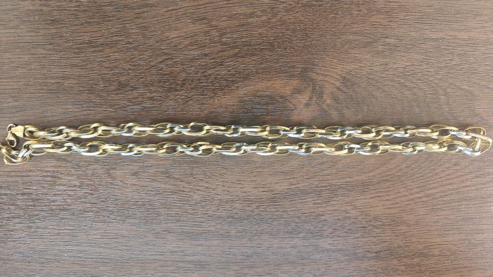 Lanț aur unisex de 14 karate